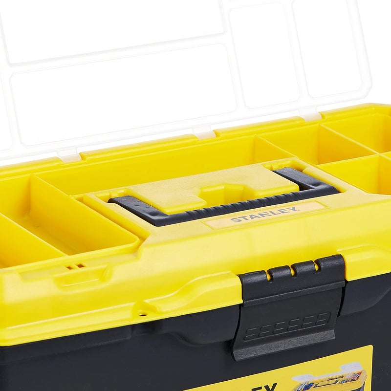 Stanley Heavy Duty Plastic Tool Box - 16 Inches - Image 4